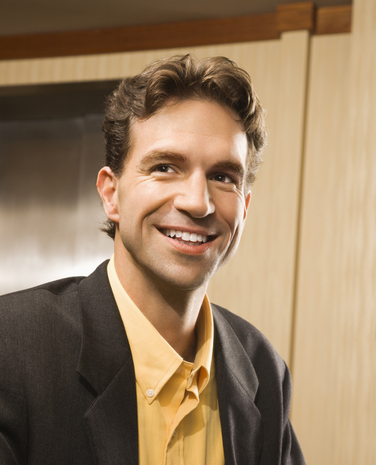 Portrait of a Smiling Businessman